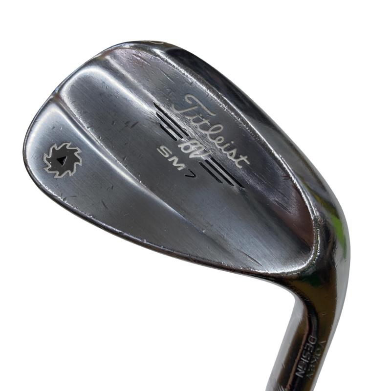 【中古】 タイトリスト VOKEY SPIN MILLED SM7 周遊旅行Cr 52°/12°F ウェッジ WG 完全無欠特注立て坑 (フレックスS) メンズ 成人男性用 右利き 右用 C価値づける ゴルフ野球クラブ