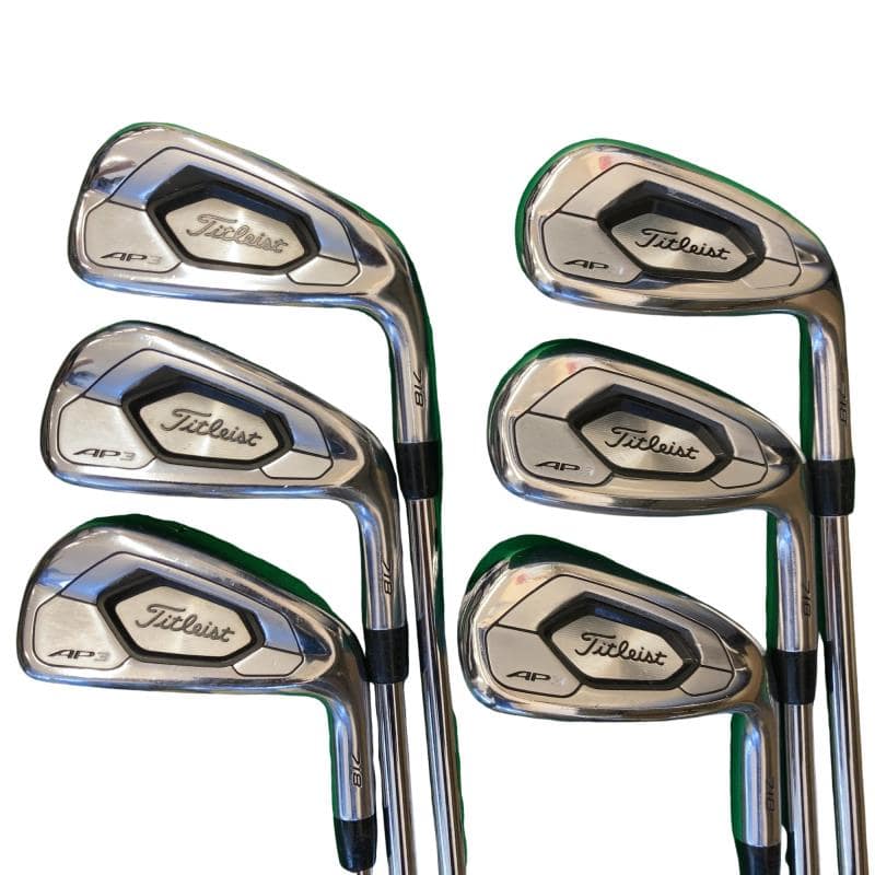 【中古】 タイトリスト Titleist AP3 718 6S アイアンセット IR NS PRO MODUS3 TOUR105 (フレックスS) メンズ 男性用 右利き 右用 Cランク ゴルフクラブ