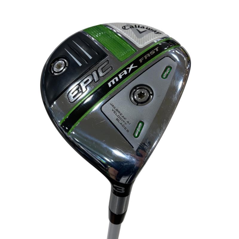 【中古】 キャロウェイ EPIC MAX FAST 3W レディース フェアウェイウッド FW ELDIO for CW 40(FW) (フレックスA) レディース 女性用 右利き 右用 Cランク ゴルフクラブ|ゴルフパートナー 中古クラブ店