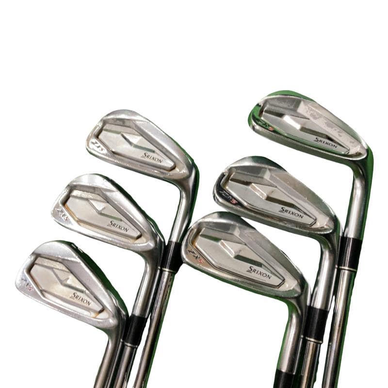 【中古】 ダンロップ SRIXON ZX5 6S アイアンセット IR NS PRO 950GH D.S.T (フレックスS) メンズ 男性用 右利き 右用 Cランク ゴルフクラブ