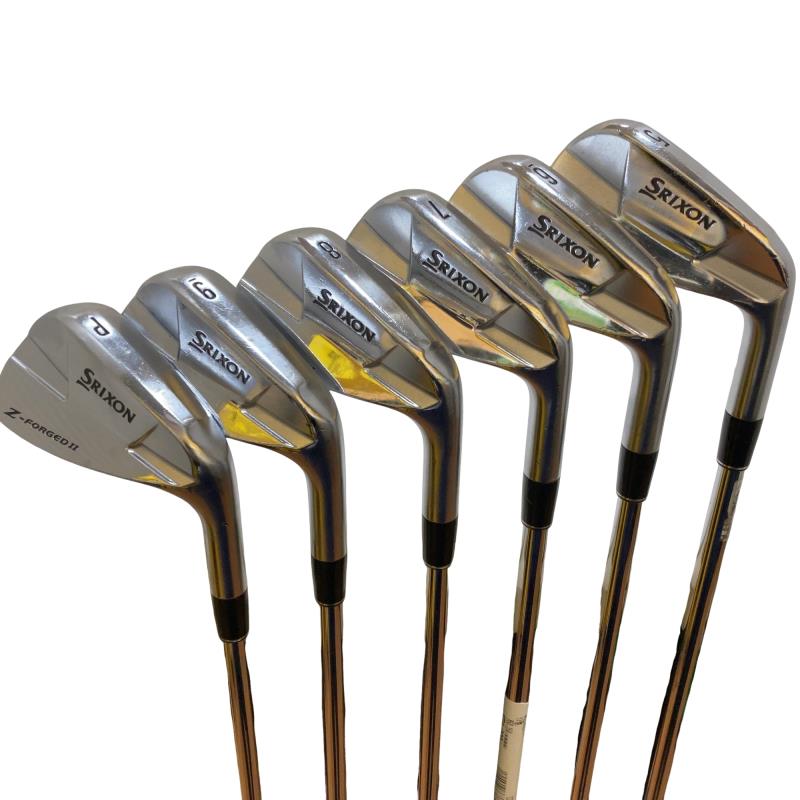【中古】 ダンロップ SRIXON Z-FORGED II 6S アイアン仕掛ける IR 完全無欠特注立て坑 (フレックス余分の物) メンズ 成人男性用 右利き 右用 D価値づける ゴルフ野球クラブ