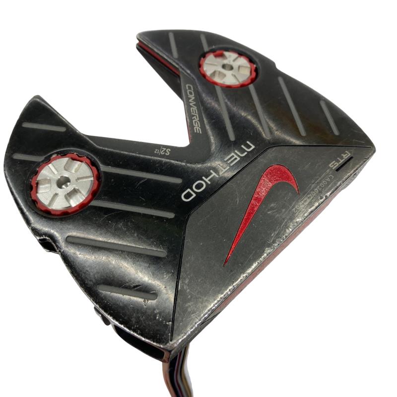 【中古】 ナイキ METHOD CONVERGE S2-12 34in パター PT スチール写真 (フレックス余分の物) メンズ 成人男性用 右利き 右用 C位置づける ゴルフ野球クラブ