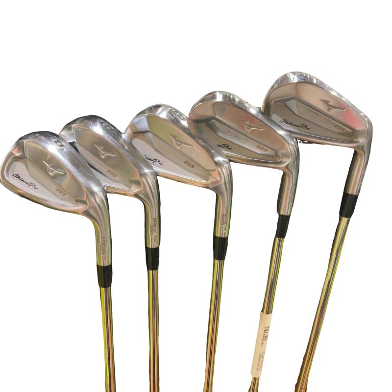 【中古】 ミズノ Mizuno Pro 223 6S アイアン書き割り IR 純然たる特注矢がら (フレックスS) メンズ 成人男性用 右利き 右用 C位置づける ゴルフ野球クラブ