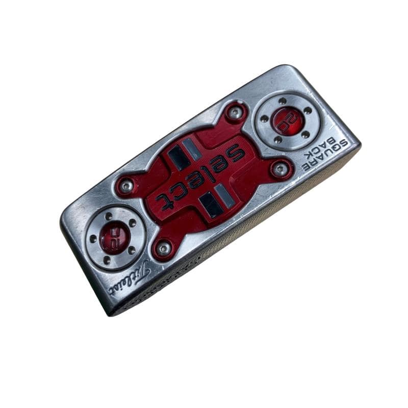 【中古】 タイトリスト SCOTTY CAMERON select SQUAREBACK(2014) 33インチ パター PT スチール (フレックスその他) メンズ 男性用 右利き 右用 Cランク ゴルフクラブ