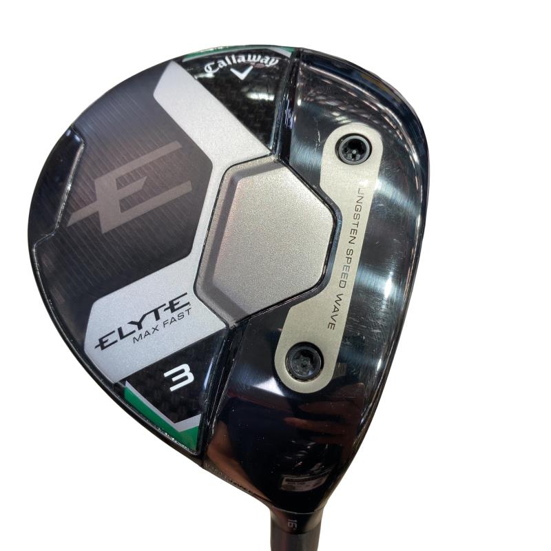 【中古】 キャロウェイ ELYTE MAX FAST 3W フェアウェイウッド FW LIN-Q GREEN 40 for CW(ELYTE FW) (フレックスR) メンズ 成人男性用 右利き 右用 C価値づける ゴルフ野球クラブ