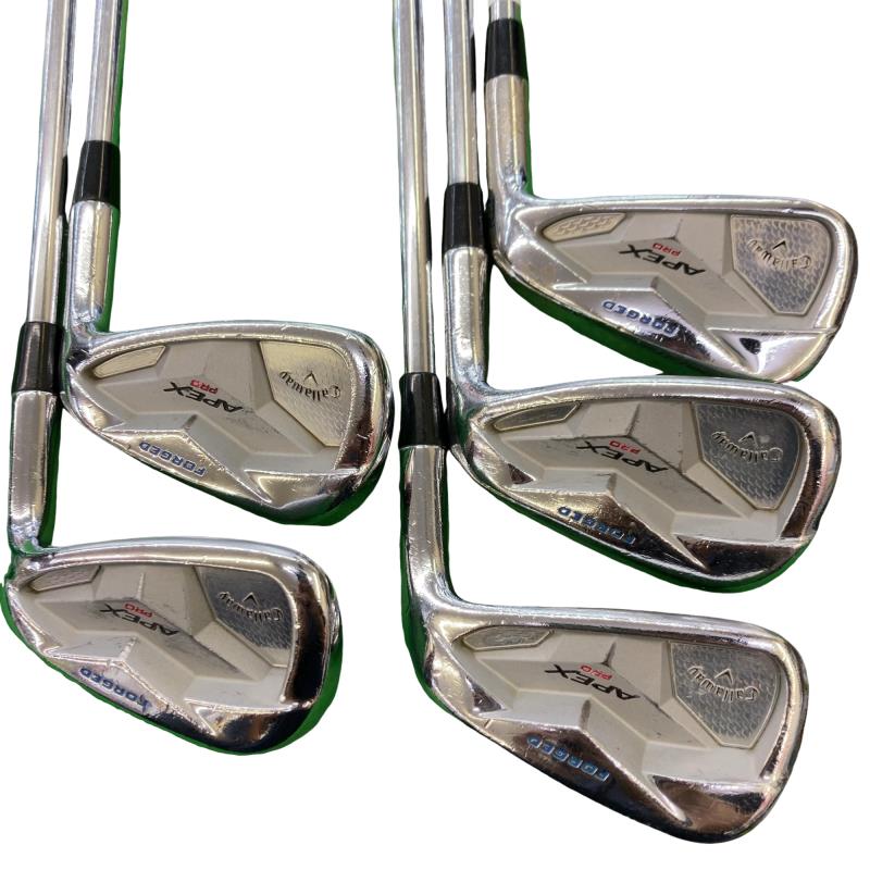 【中古】 キャロウェイ APEX PRO(2019) 6S アイアンセット IR NS PRO MODUS3 TOUR120 (フレックスS) メンズ 男性用 右利き 右用 Dランク ゴルフクラブ｜ゴルフパートナー 中古クラブ店