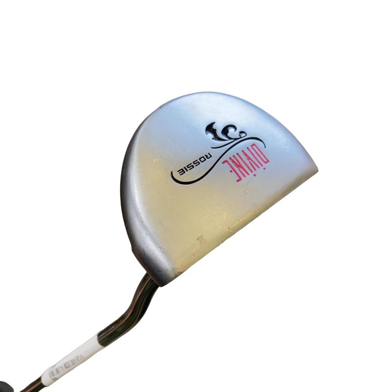 【中古】 オデッセイ DIVINE LINE(さくら色) ROSSIE 32in レディース パター PT スチール写真 (フレックス余分の物) レディース 亭主もち用 右利き 右用 C位置づける ゴルフ野球クラブ