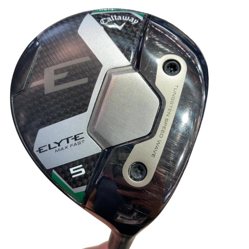 【中古】 キャロウェイ ELYTE MAX FAST 5W フェアウェイウッド FW LIN-Q GREEN 40 for CW(ELYTE FW) (フレックスR) メンズ 成人男性用 右利き 右用 C価値づける ゴルフ野球クラブ