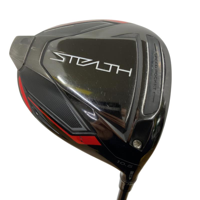 【中古】 テーラーメイド STEALTH 10.5° ドライバー DR TENSEI RED TM50(STEALTH DR) (フレックスSR) メンズ 男性用 右利き 右用 Cランク ゴルフクラブ