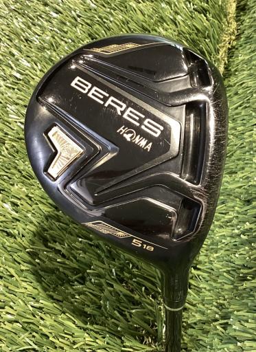 【中古】 本間ゴルフ BERES BLACK 5W フェアウェイウッド FW ARMRQ MX BLACK (フレックスR) メンズ 男性用 右利き 右用 Cランク ゴルフクラブ