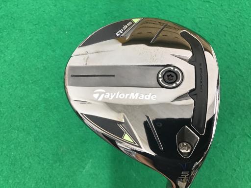 【中古】 テーラーメイド Qi35 5W フェアウェイウッド FW 純正特注シャフト (フレックスS) メンズ 男性用 右利き 右用 Cランク ゴルフクラブ