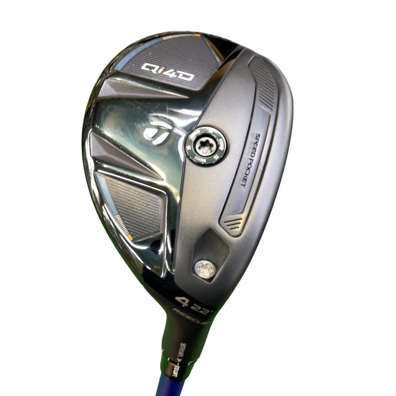 【中古】 テーラーメイド Qi4D U4 ユーティリティ UT 純正特注シャフト (フレックスX) メンズ 男性用 右利き 右用 Bランク ゴルフクラブ|ゴルフパートナー 中古クラブ店