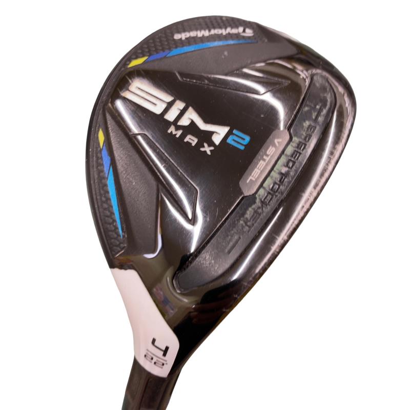 【中古】 テーラーメイド SIM2 MAX U4 ユーティリティ UT TENSEI BLUE TM60(SIM2 UT) (フレックスS) メンズ 男性用 右利き 右用 Cランク ゴルフクラブ