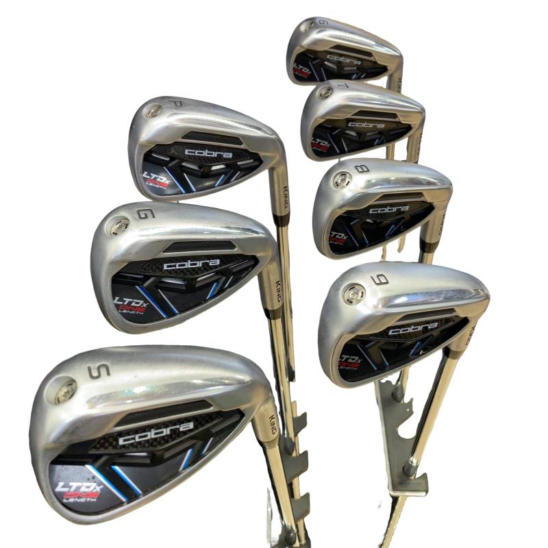 【中古】 コブラ KING LTDx ONE LENGTH 7S アイアンセット IR NS PRO 950GH (フレックスS) メンズ 男性用 右利き 右用 Cランク ゴルフクラブ｜ゴルフパートナー 中古クラブ店
