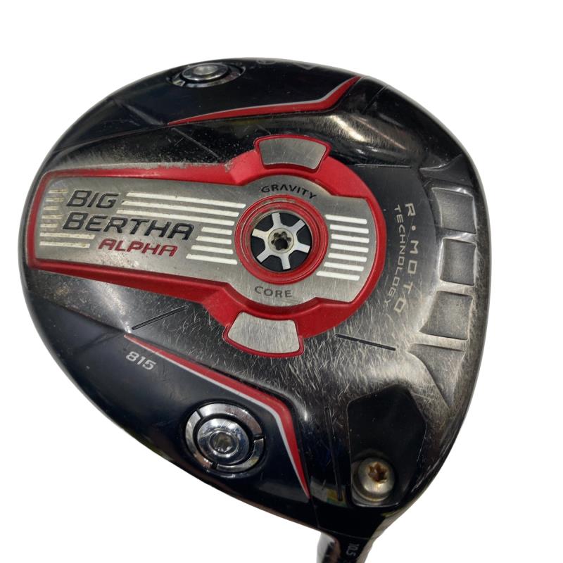 【中古】 キャロウェイ BIG BERTHA ALPHA 815 10.5° １番ウッド DR BIG BERTHA ALPHA 815(１番ウッド) (フレックスS) メンズ 成人男性用 右利き 右用 C序列付ける ゴルフ野球クラブ