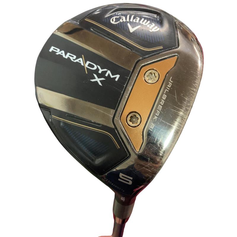 【中古】 キャロウェイ PARADYM X 5W フェアウェイウッド FW VENTUS TR 5 for CW(PARADYM FW) (フレックスS) メンズ 男性用 右利き 右用 Cランク ゴルフクラブ｜ゴルフパートナー 中古クラブ店