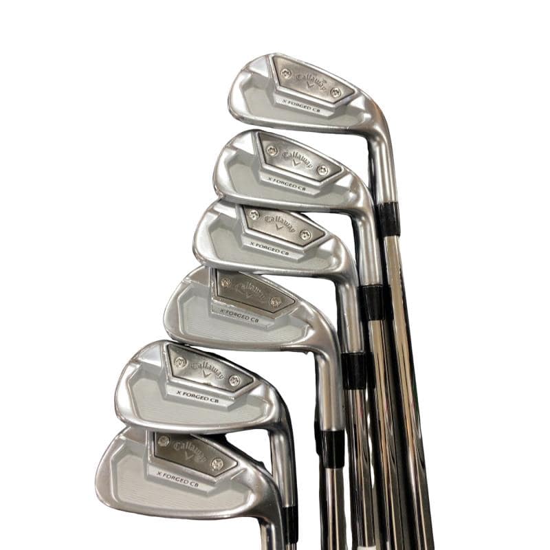 【中古】 キャロウェイ X FORGED CB(2021) 6S アイアンセット IR Dynamic Gold (フレックスS) メンズ 男性用 右利き 右用 Cランク ゴルフクラブ
