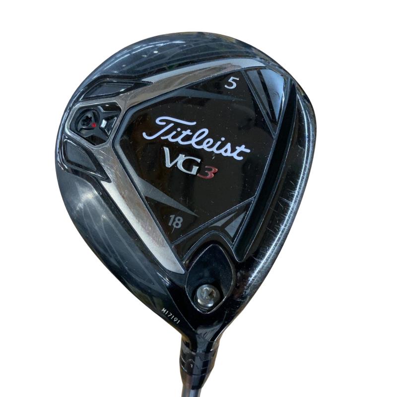 【中古】 タイトリスト Titleist VG3(2018) 5W フェアウェイウッド FW Titleist VG F(2018) (フレックスS) メンズ 成人男性用 右利き 右用 C序列付ける ゴルフ野球クラブ
