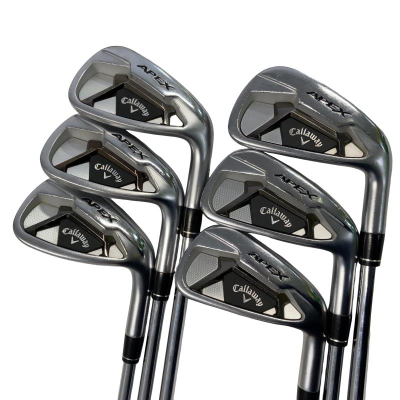 【中古】 キャロウェイ APEX(2021) 6S アイアンセット IR NS PRO MODUS3 TOUR105 (フレックスS) メンズ 男性用 右利き 右用 Cランク ゴルフクラブ