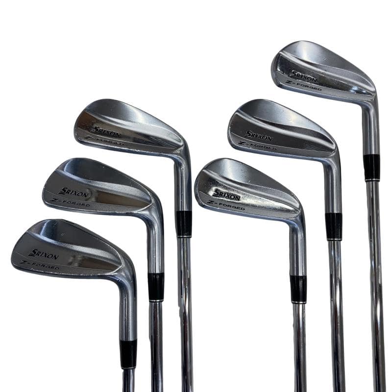 【中古】 ダンロップ SRIXON Z-FORGED 6S アイアンセット IR Dynamic Gold D.S.T (フレックスS) メンズ 男性用 右利き 右用 Cランク ゴルフクラブ