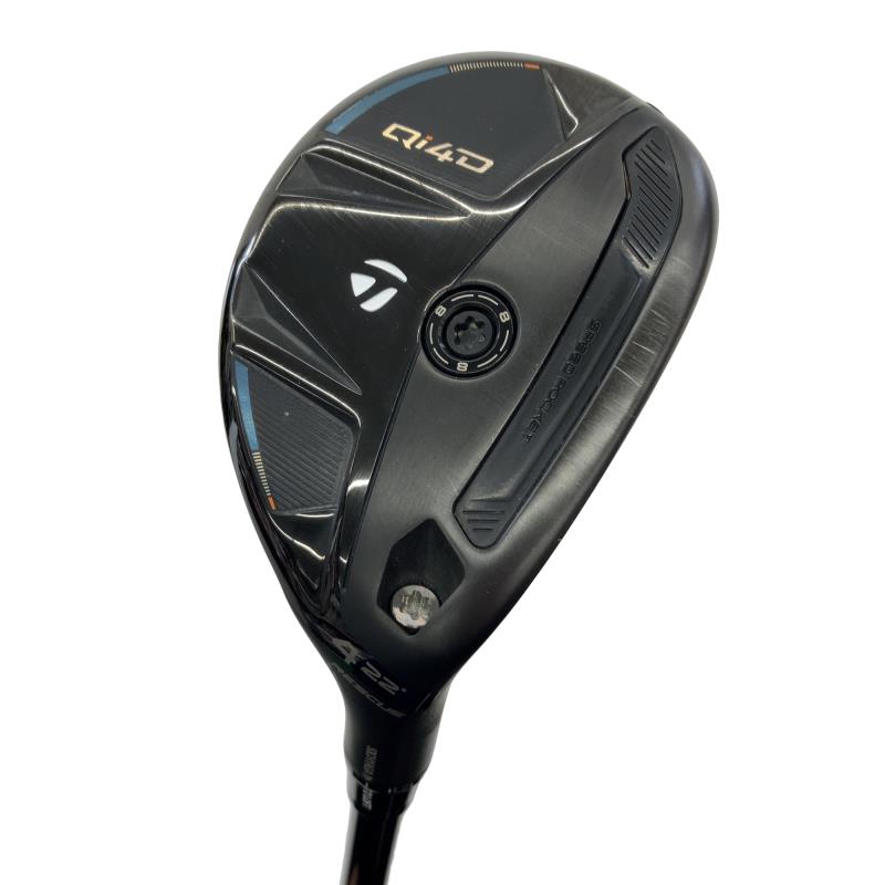 【中古】 テーラーメイド Qi4D U4 ユーティリティ UT REAX 75(Qi4D UT) (フレックスS) メンズ 男性用 右利き 右用 Cランク ゴルフクラブ