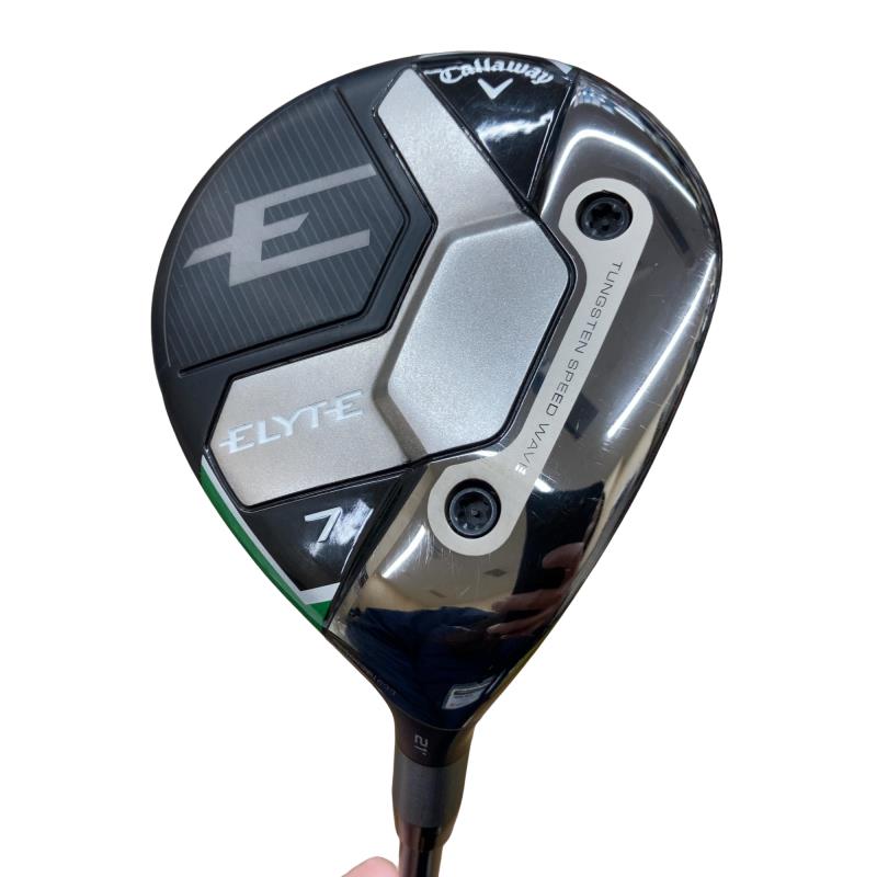 【中古】 キャロウェイ ELYTE 7W フェアウェイウッド FW VENTUS GREEN 50 for CW(ELYTE FW) (フレックスSR) メンズ 男性用 右利き 右用 Cランク ゴルフクラブ