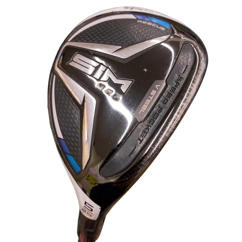 【中古】 テーラーメイド SIM MAX U5 ユーティリティ UT TENSEI BLUE TM60(UT) (フレックスS) メンズ 男性用 右利き 右用 Cランク ゴルフクラブ