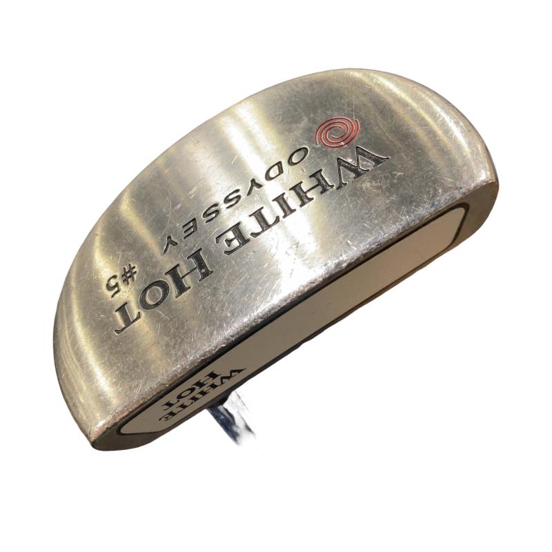 【中古】 オデッセイ WHITE HOT #5 33インチ パター PT スチール (フレックスその他) メンズ 男性用 右利き 右用 Cランク ゴルフクラブ