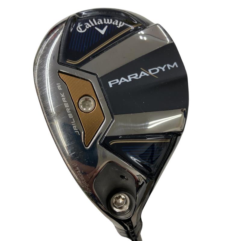【中古】 キャロウェイ PARADYM 24° レフティ ありがた味 UT 純然たる特注矢がら (フレックスS) メンズ 成人男性用 左ぎっちょ レフティ 左用 C位置づける ゴルフ野球クラブ