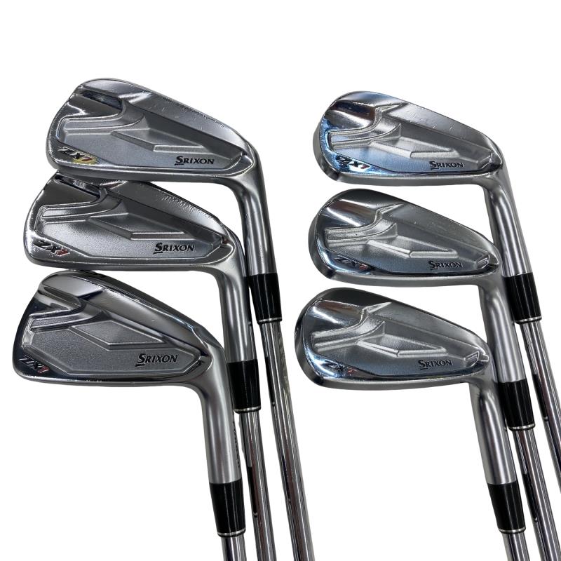 【中古】 ダンロップ SRIXON ZX7 6S アイアンセット IR Dynamic Gold D.S.T (フレックスS) メンズ 男性用 右利き 右用 Cランク ゴルフクラブ