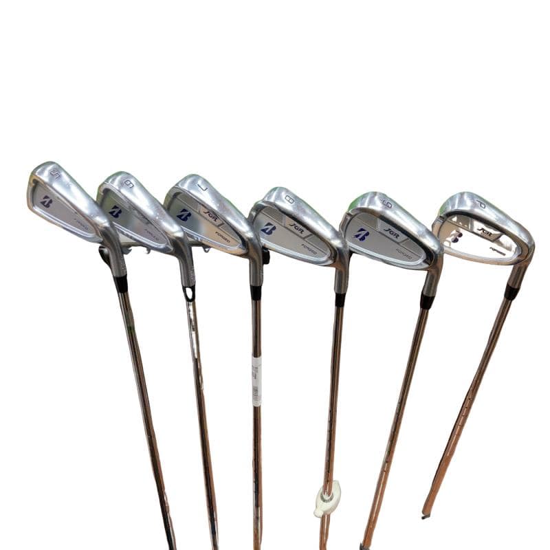 【中古】 ブリヂストン BRIDGESTONE JGR FORGED 6S アイアンセット IR 純正特注シャフト (フレックスR) メンズ 男性用 右利き 右用 Dランク ゴルフクラブ