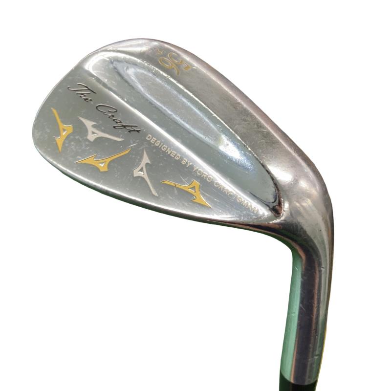 【中古】 ミズノ ミズノ THE CRAFT 56° ウェッジ WG Dynamic Gold 120 (フレックス余分の物) メンズ 成人男性用 右利き 右用 C位置づける ゴルフ野球クラブ