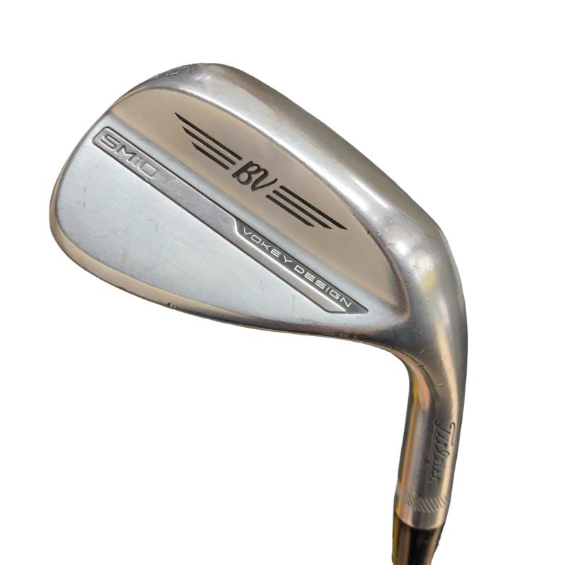 【中古】 タイトリスト VOKEY SPIN MILLED SM10 ツアークロム 56°/08°M ウェッジ WG Dynamic Gold (フレックスS) メンズ 男性用 右利き 右用 Cランク ゴルフクラブ