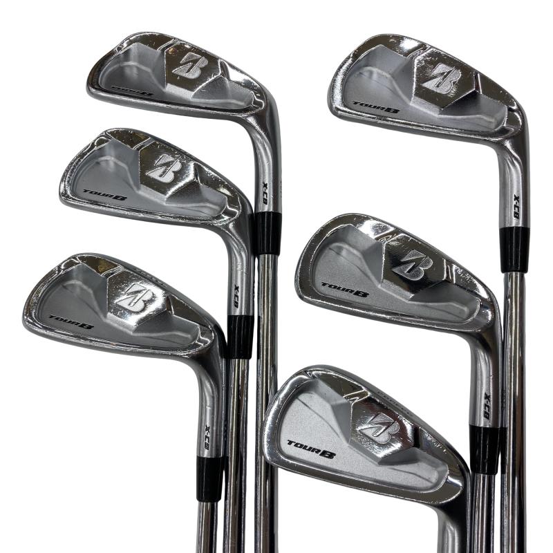 【中古】 ブリヂストン TOUR B X-CB 6S アイアンセット IR NS PRO MODUS3 TOUR120 (フレックスS) メンズ 男性用 右利き 右用 Cランク ゴルフクラブ