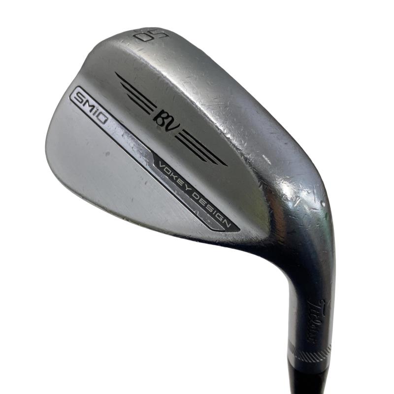【中古】 タイトリスト VOKEY SPIN MILLED SM10 ツアークロム 50°/12°F ウェッジ WG Dynamic Gold (フレックスS) メンズ 男性用 右利き 右用 Cランク ゴルフクラブ
