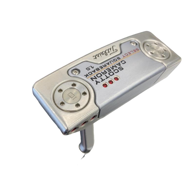 【中古】 タイトリスト SCOTTY CAMERON select SQUAREBACK 1.5(2018) 35インチ パター PT スチール (フレックスその他) メンズ 男性用 右利き 右用 Cランク ゴルフクラブ|ゴルフパートナー 中古クラブ店