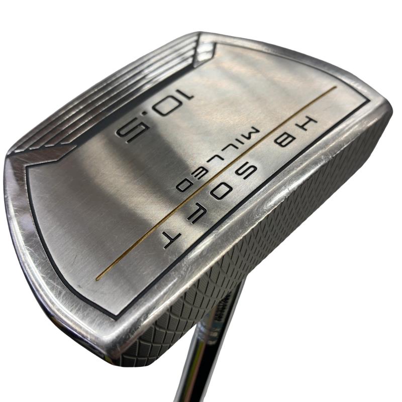 【中古】 クリーブランド Cleveland HB SOFT MILLED 10.5C 34in パター PT スチール写真 (フレックス余分の物) メンズ 成人男性用 右利き 右用 C位置づける ゴルフ野球クラブ