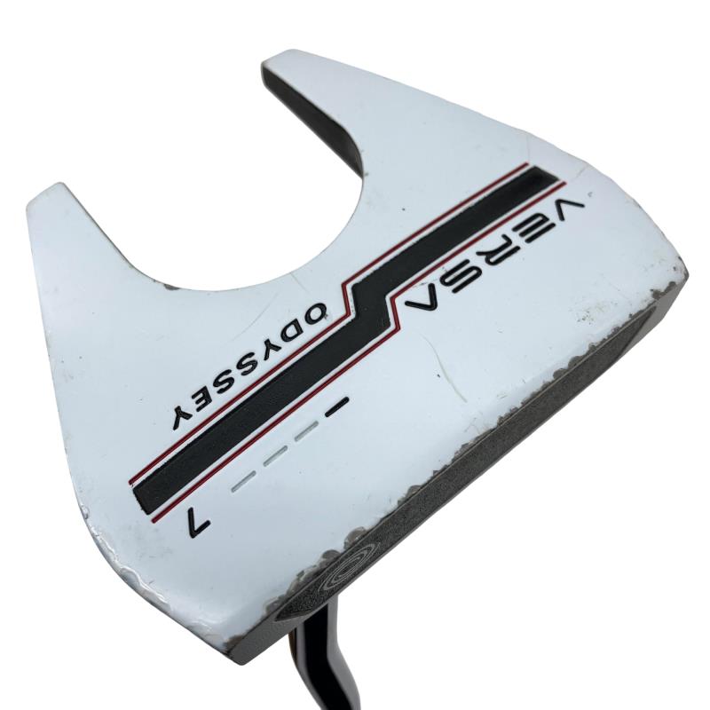 【中古】 オデッセイ VERSA #7 ブラック(ホリゾンタル) 33インチ パター PT スチール (フレックスその他) メンズ 男性用 右利き 右用 Cランク ゴルフクラブ