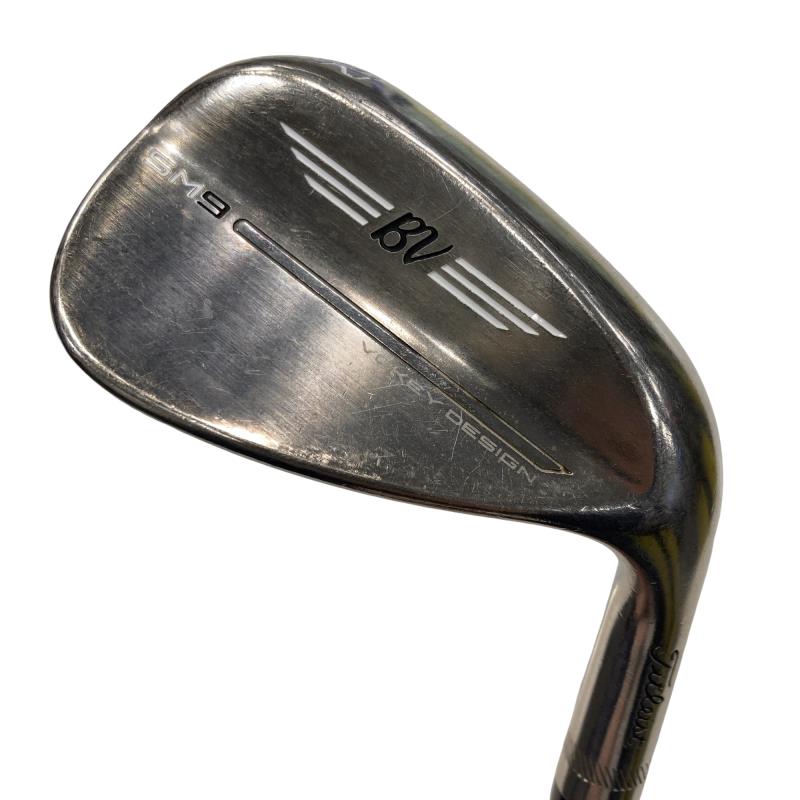 【中古】 タイトリスト VOKEY SPIN MILLED SM9 ツアークロム 52°/12°F ウェッジ WG Dynamic Gold (フレックスS) メンズ 男性用 右利き 右用 Cランク ゴルフクラブ