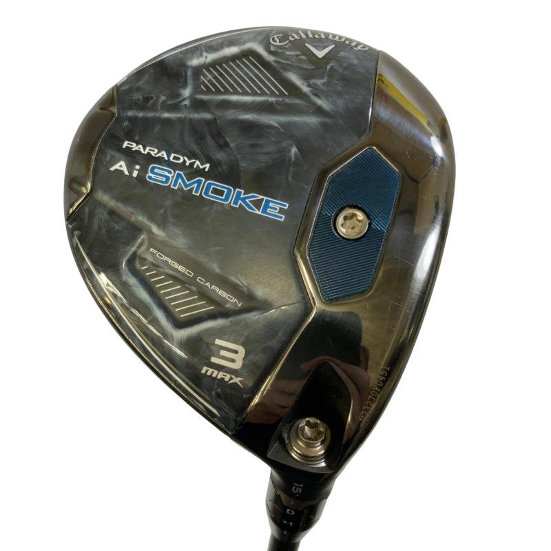 【中古】 キャロウェイ PARADYM Ai SMOKE MAX  3W フェアウェイウッド FW SPEEDER NX BLACK 50 (フレックスS) メンズ 成人男性用 右利き 右用 C位置づける ゴルフ野球クラブ