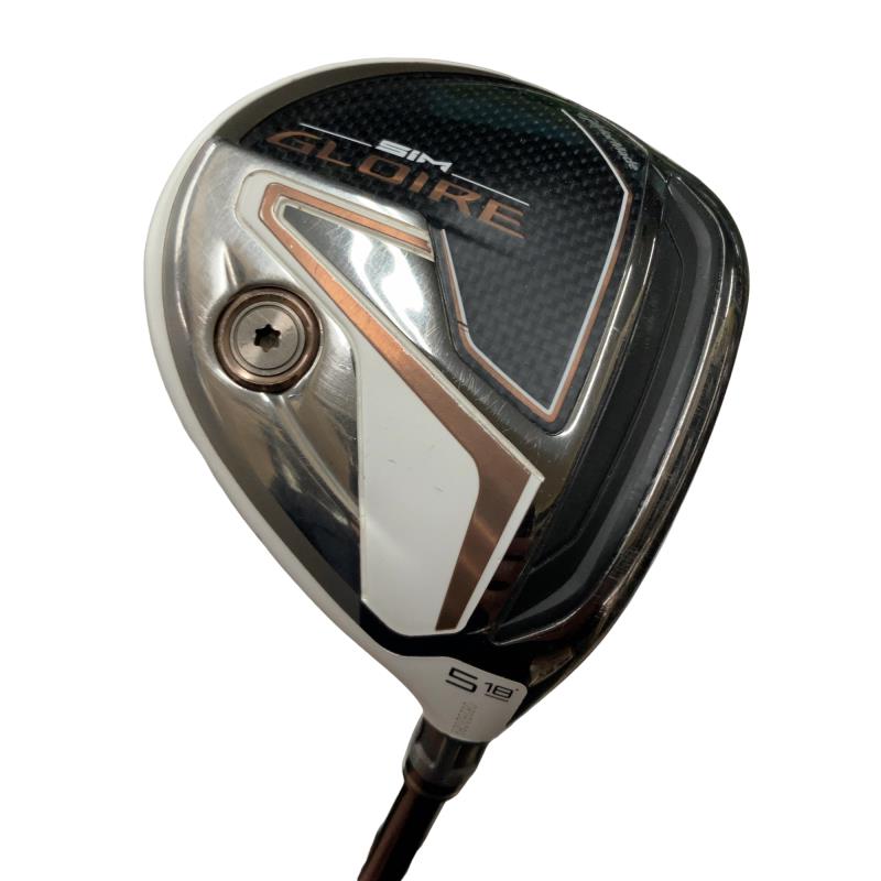 【中古】 テーラーメイド SIM GLOIRE 5W フェアウェイウッド FW AIR Speeder TM(FW) (フレックスR) メンズ 男性用 右利き 右用 Cランク ゴルフクラブ