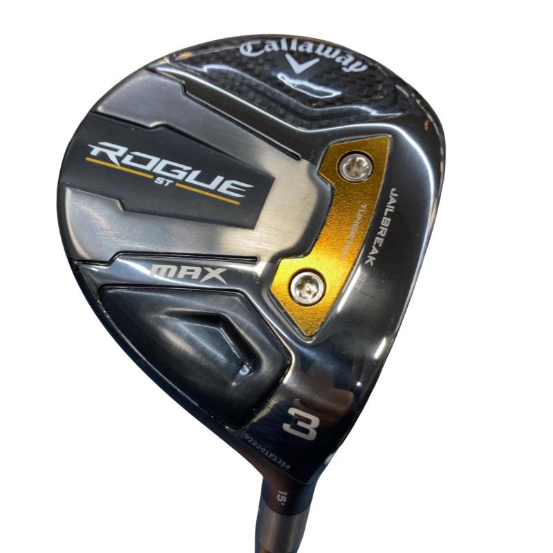【中古】 キャロウェイ ROGUE ST MAX 3W フェアウェイウッド FW VENTUS 5 for CW(ROGUE ST FW) (フレックスSR) メンズ 男性用 右利き 右用 Cランク ゴルフクラブ
