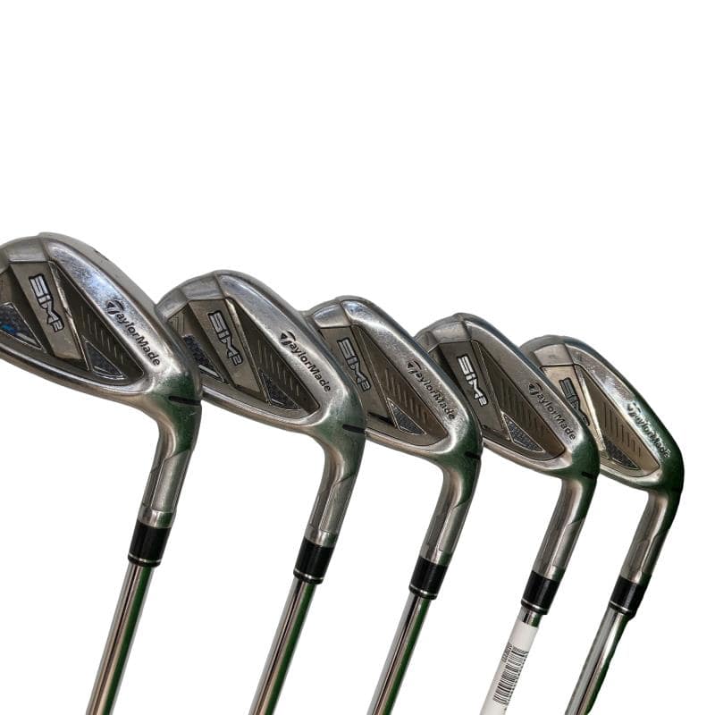 【中古】 テーラーメイド SIM2 MAX 5S アイアンセット IR KBS MAX MT85 JP (フレックスS) メンズ 男性用 右利き 右用 Cランク ゴルフクラブ