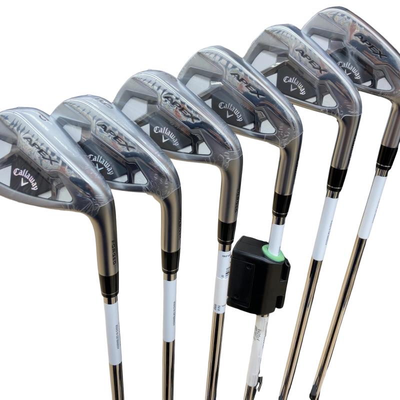 【中古】 キャロウェイ APEX(2021) 6S アイアン仕掛ける IR NS PRO ZELOS 8 (フレックスS) メンズ 成人男性用 右利き 右用 A価値づける ゴルフ野球クラブ
