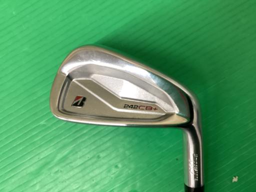 【中古】 ブリヂストン BRIDGESTONE 242CB+ 6S アイアンセット IR 純正特注シャフト (フレックスR) メンズ 男性用 右利き 右用 Cランク ゴルフクラブ