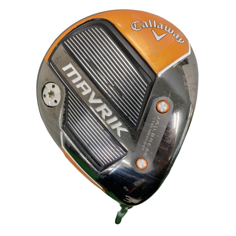 【中古】 キャロウェイ MAVRIK 3W フェアウェイウッド FW 純正特注シャフト (フレックスS) メンズ 男性用 右利き 右用 Cランク ゴルフクラブ