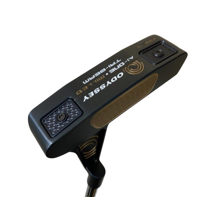 【中古】 オデッセイ Ai-ONE・MILLED TRI-BEAM ONE T 34in パター PT STROKE LAB 90 スチール写真 (フレックス余分の物) メンズ 成人男性用 右利き 右用 B序列付ける ゴルフ野球クラブ