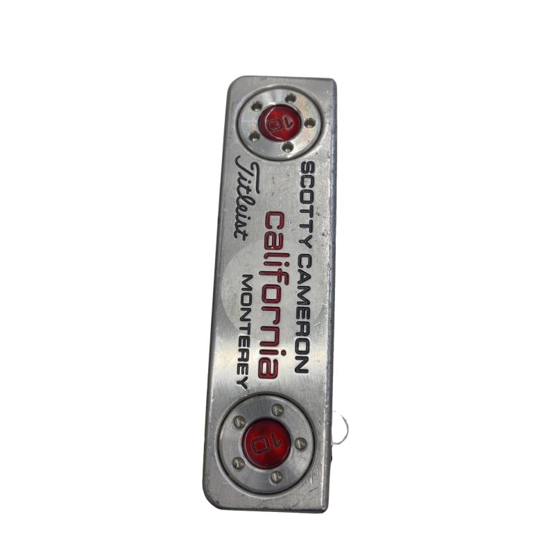 【中古】 タイトリスト SCOTTY CAMERON California MONTEREY(2012) 35in パター PT スチール写真 (フレックス余分の物) メンズ 成人男性用 右利き 右用 C序列付ける ゴルフ野球クラブ