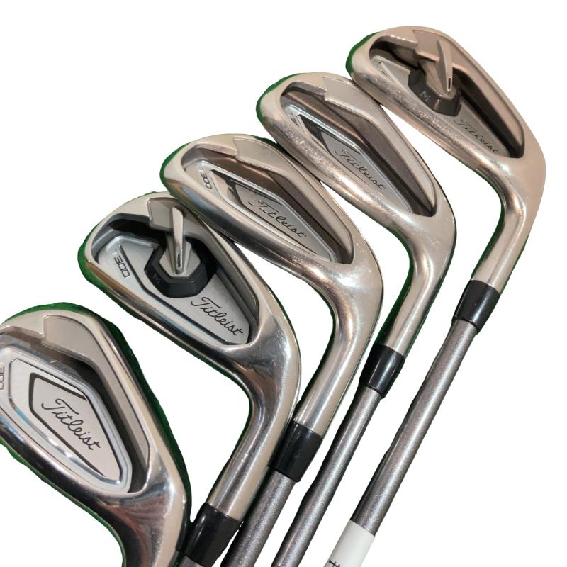【中古】 タイトリスト Titleist T300 5S アイアン仕掛ける IR 完全無欠特注立て坑 (フレックス余分の物) メンズ 成人男性用 右利き 右用 C序列付ける ゴルフ野球クラブ