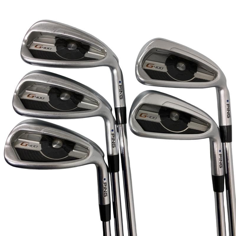 【中古】 ピン G400 6S アイアンセット IR 純正特注シャフト (フレックスR) メンズ 男性用 右利き 右用 Cランク ゴルフクラブ